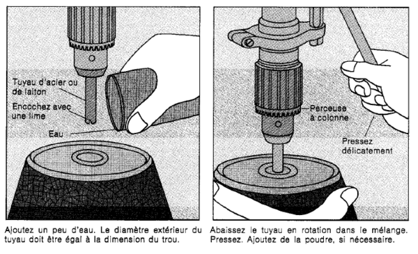 Lot De 4 Forets Excentriques Pour Verre Et Carrelage - Diamètres 6, 8, 10, 12 Mm - En Carbure - Réduction Des Vibrations - 5